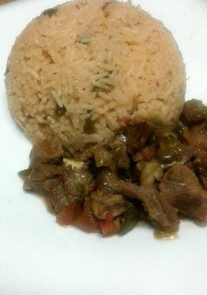 A picture of Spiced Vegetable Rice.