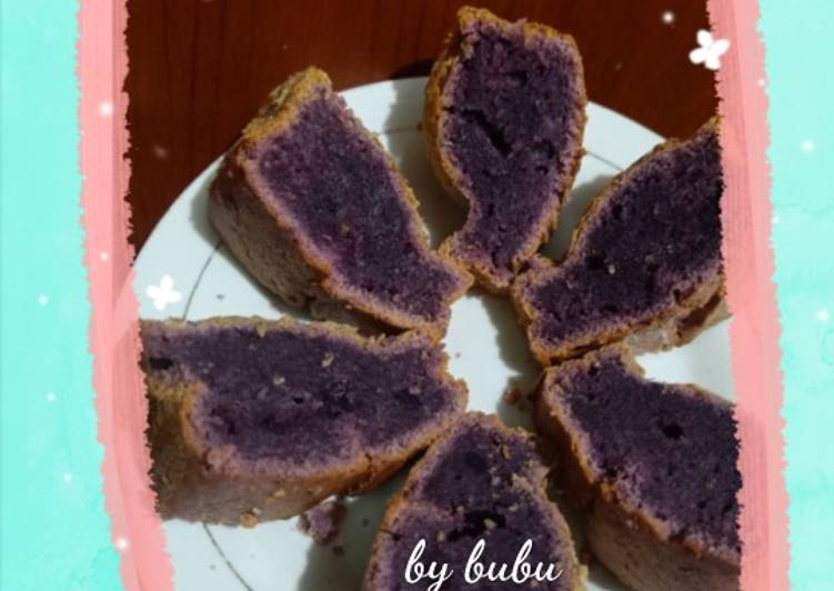 Cara Membuat Bolu Ubi Ungu Yang Nikmat