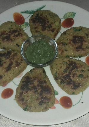 A picture of Bhandari cutlet.