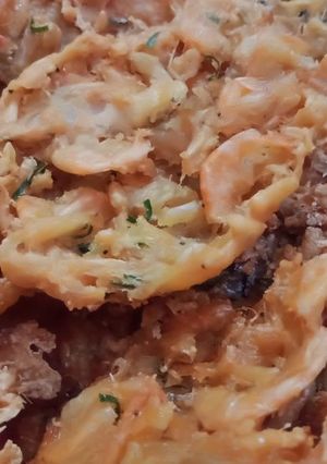 Foto resep Peyek gimbal rebon/udang