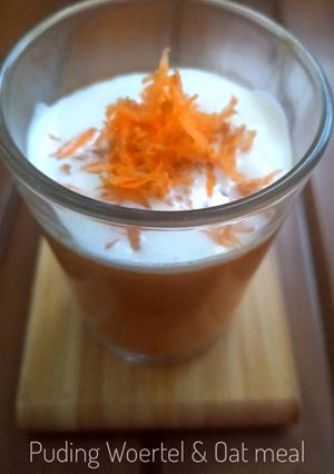 Foto resep Puding wortel oatmeal