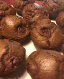 Kakaós- meggyes muffin (fagyasztható)