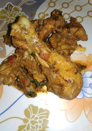 A picture of Chicken lajawab.