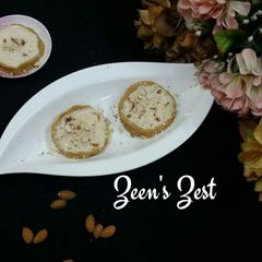 A picture of Badami Kheer Tartlets.