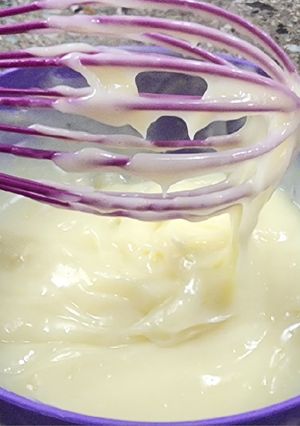 Una foto de Crema pastelera perfecta en microondas