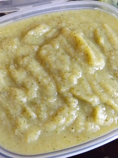 Una foto de Sopa crema de judías verdes para congelar