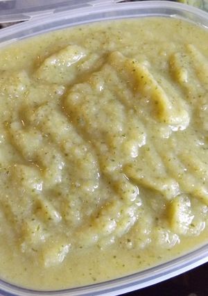 Foto principal de Sopa crema de judías verdes para congelar