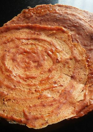 A picture of Suji Chilli Garlic Dosa.