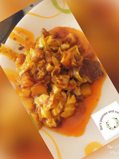 A picture of Cabbage souce.