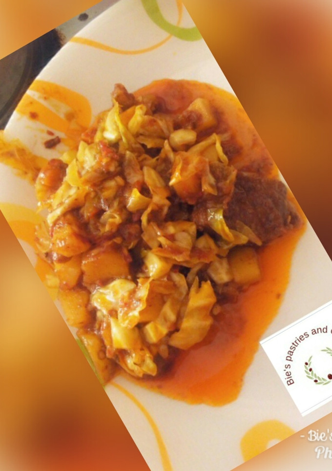 A picture of Cabbage souce.