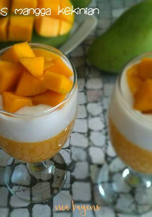 Foto resep Jus mangga kekinian,tanpa whipcream