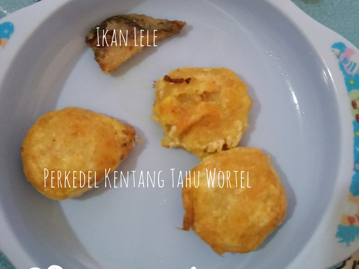 Anti Ribet, Memasak Perkedel Kentang Tahu Wortel + Lele Panggang - BLW MPASI 4* Ekonomis