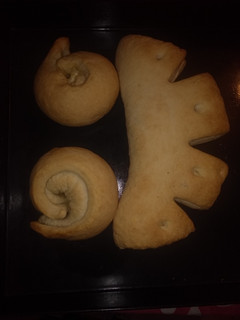Una foto de Pan casero Y Pan Relleno