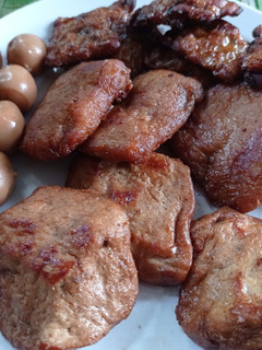 Foto resep Tahu tempe gembus bacem dan sate telur