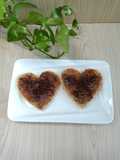Roti Panggang Coklat Love