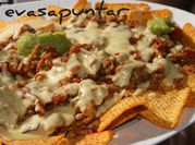 A picture of tortilla nachos