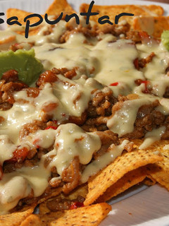 Una foto de Nachos de carne