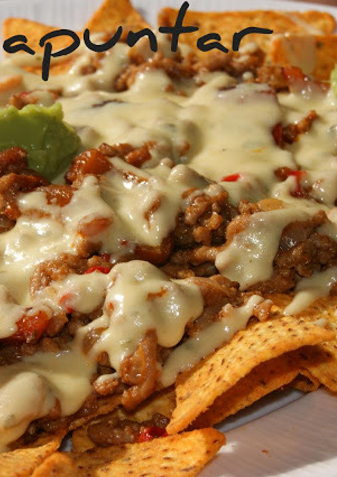 Una foto de Nachos de carne
