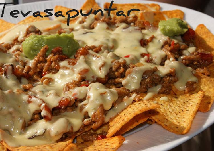 Nachos de carne