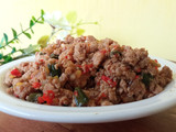 Tumis Ayam Giling Pedas