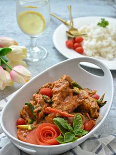 Gambar Ayam dan Terung Masak Woku (Khas Manado)