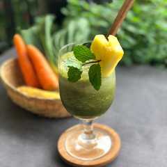 A picture of Smoothies Pokcay Wortel Nanas.