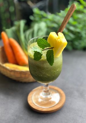Foto resep Smoothies Pokcay Wortel Nanas
