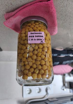 Una foto de Garbanzos Embotados