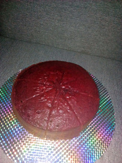 Red velvet cake ainihin hoton girkin
