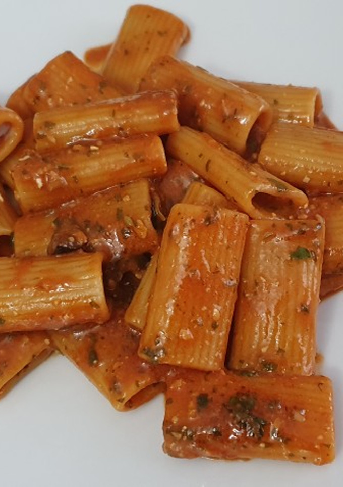 Una foto de Rigatoni alle Acciughe