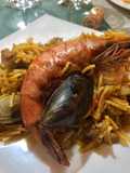 Fideuá de Mariscos a la Sonorense