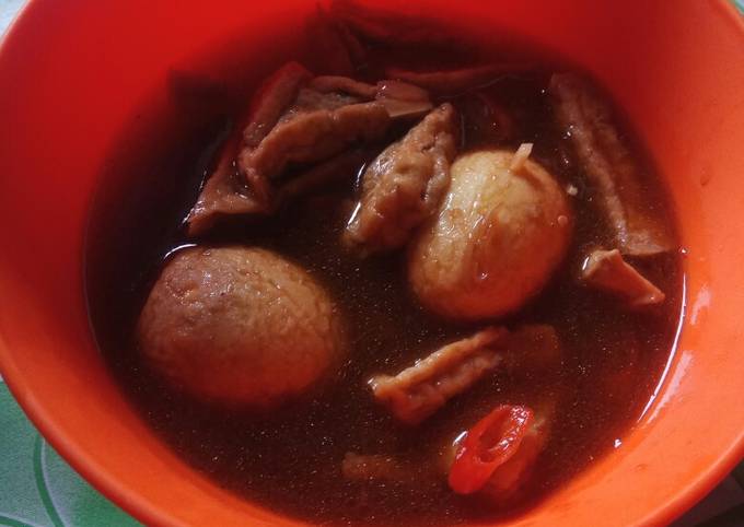 Semur tahu+telur