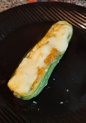 Una foto de Zucchini gratinado al horno