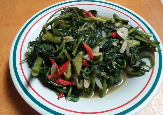 Cara Memasak Resep Tumis Kangkung