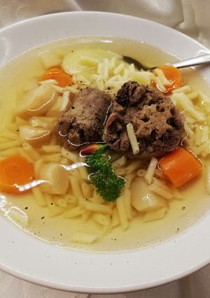 Pulykanyak leves recept fotója