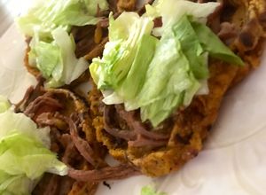 Una foto de Sopes o picaditas de zanahoria con avena