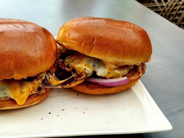 Recipe BBQ Smash Burgers which So Delicious