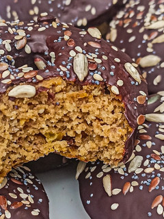 Una foto de Donuts de calabaza
