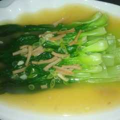 รูปของ Pokchoy siram Sosis saus tiram