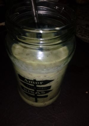 Una foto de ##licuado dulce y saciable