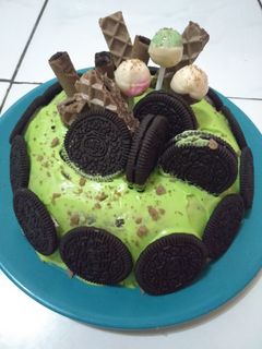 Foto resep Nutricake Oreo (butter cream no mixer)