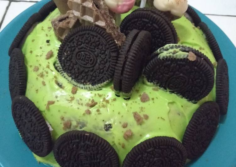 Bumbu Nutricake Oreo (butter cream no mixer) | Cara Bikin Nutricake Oreo (butter cream no mixer) Yang Menggugah Selera