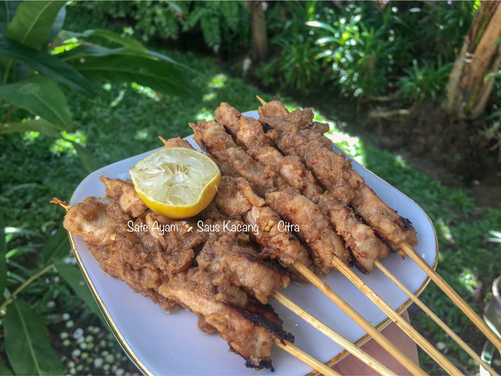 Cara Gampang Membuat Sate Ayam Saus Kacang yang Enak