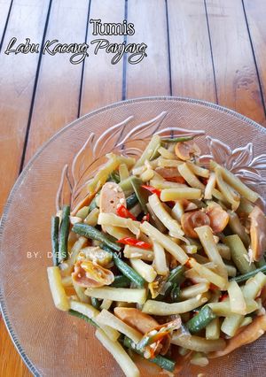 Foto resep Tumis Labu Kacang Panjang