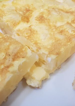 Una foto de Tortilla de patatas light