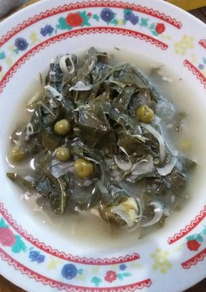 Foto resep Sayur daun ubi keriting