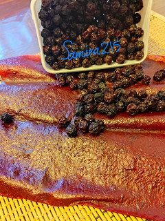 عکسی از دستور لواشک چند میوه + آلبالو خشک🍒