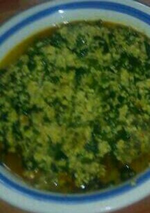 A picture of Egusi soup.
