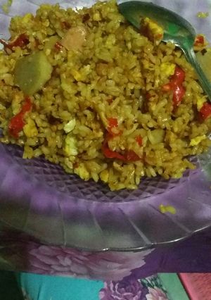 Foto resep Nasi goreng bakso