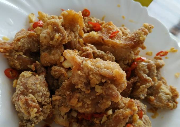 Ayam cabe garam ndess maknyus